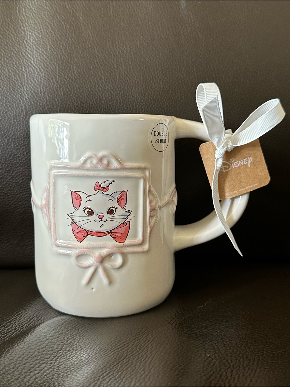 Disney Aristocats Marie “Ladies Don’t Start Fights” Mug Rae Dunn NWT